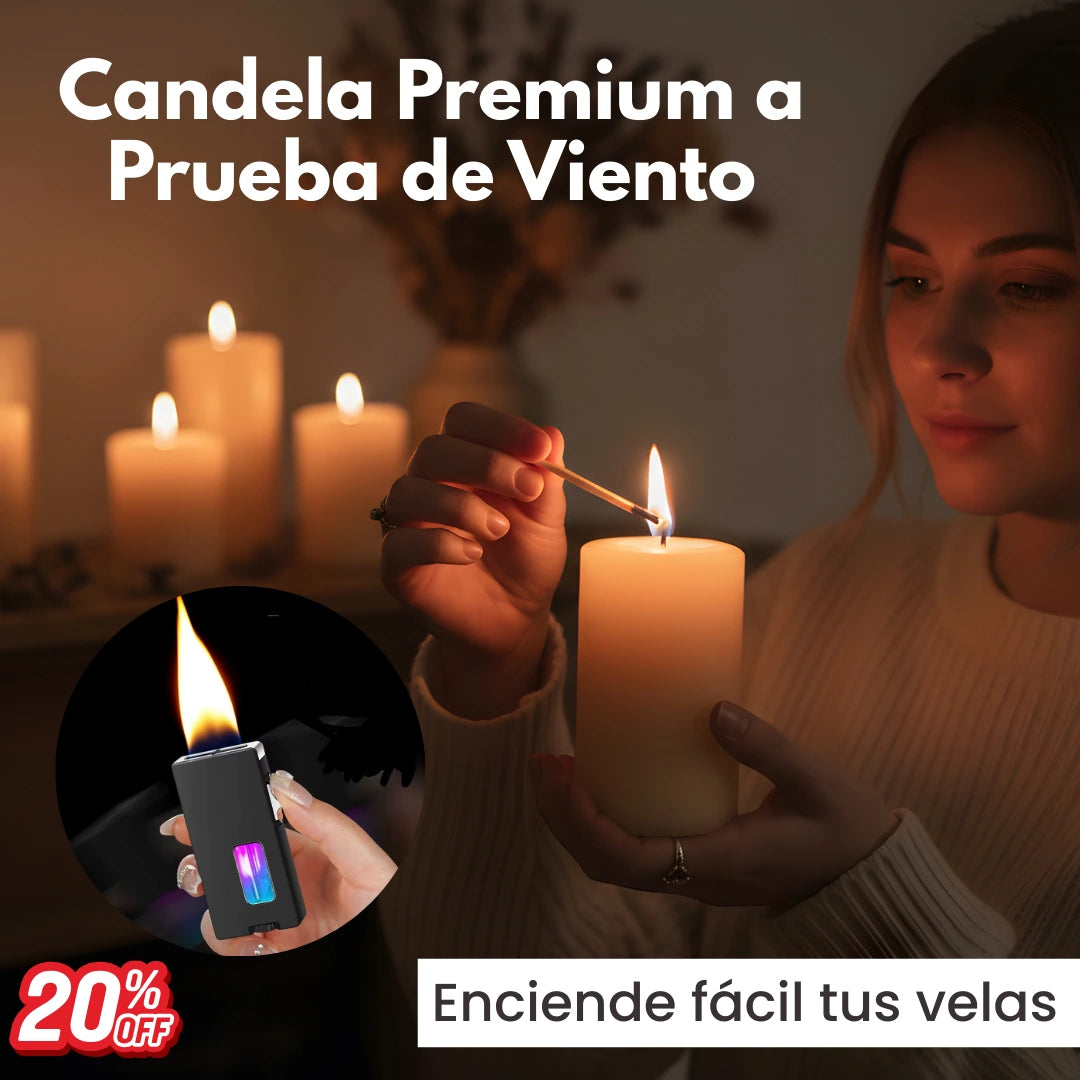 Candela Premium a Prueba de Viento
