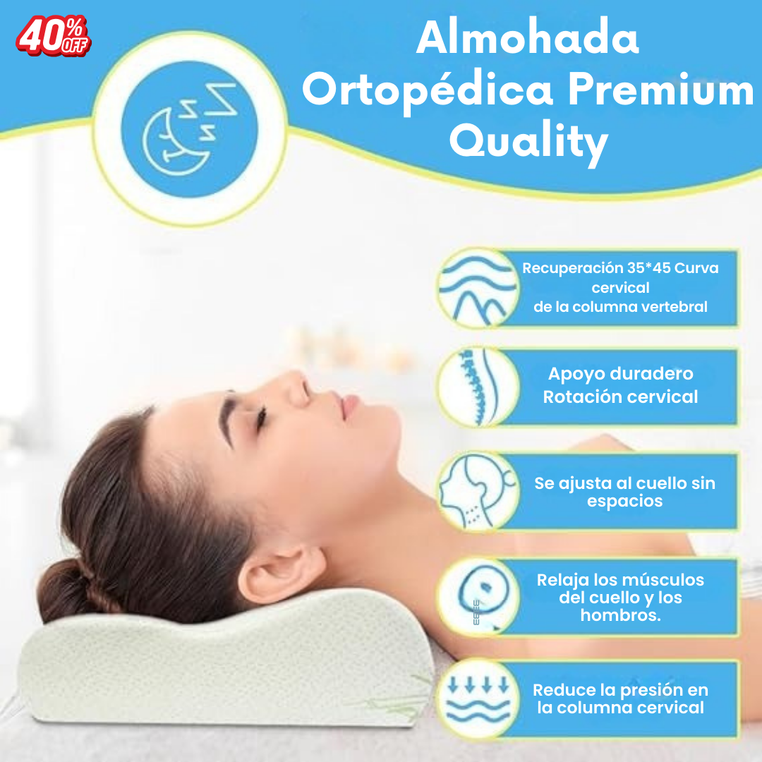 Almohada Ortopedica Premium Quality