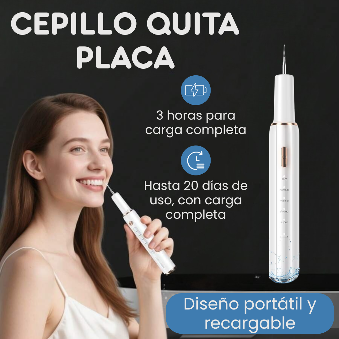 Cepillo de dientes electronico quita placa