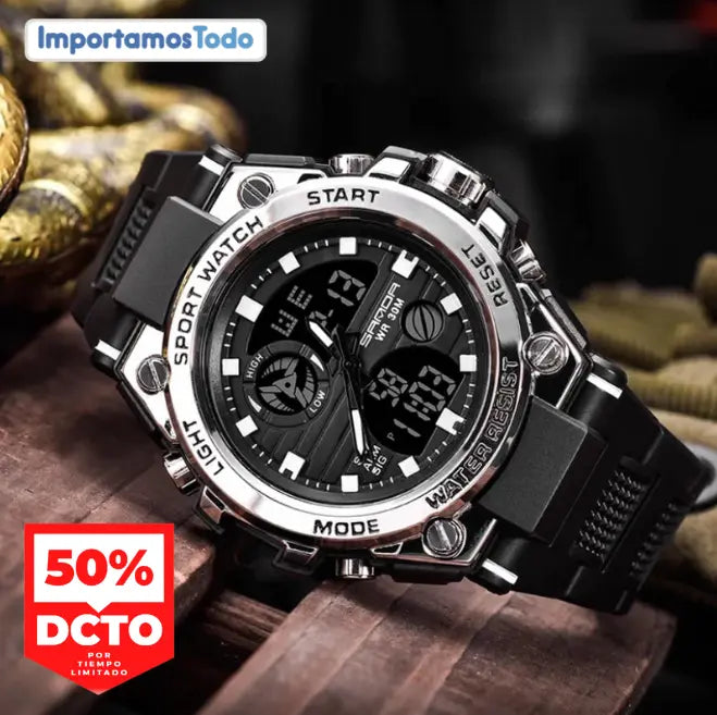 ShockDefender – Reloj Militar Todo Terreno