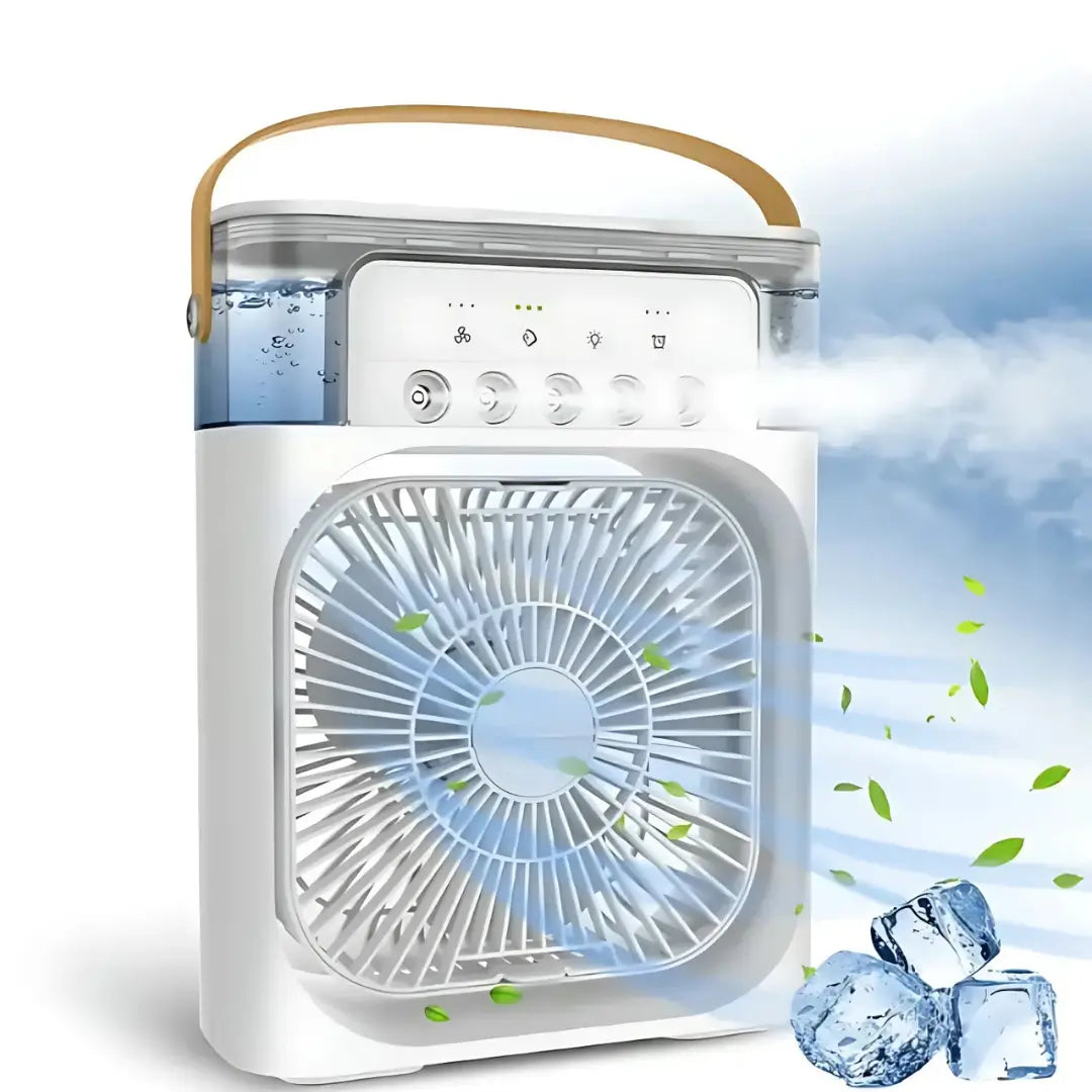 4 En 1-Ventilador CoolEase - Refrigeración Compacta