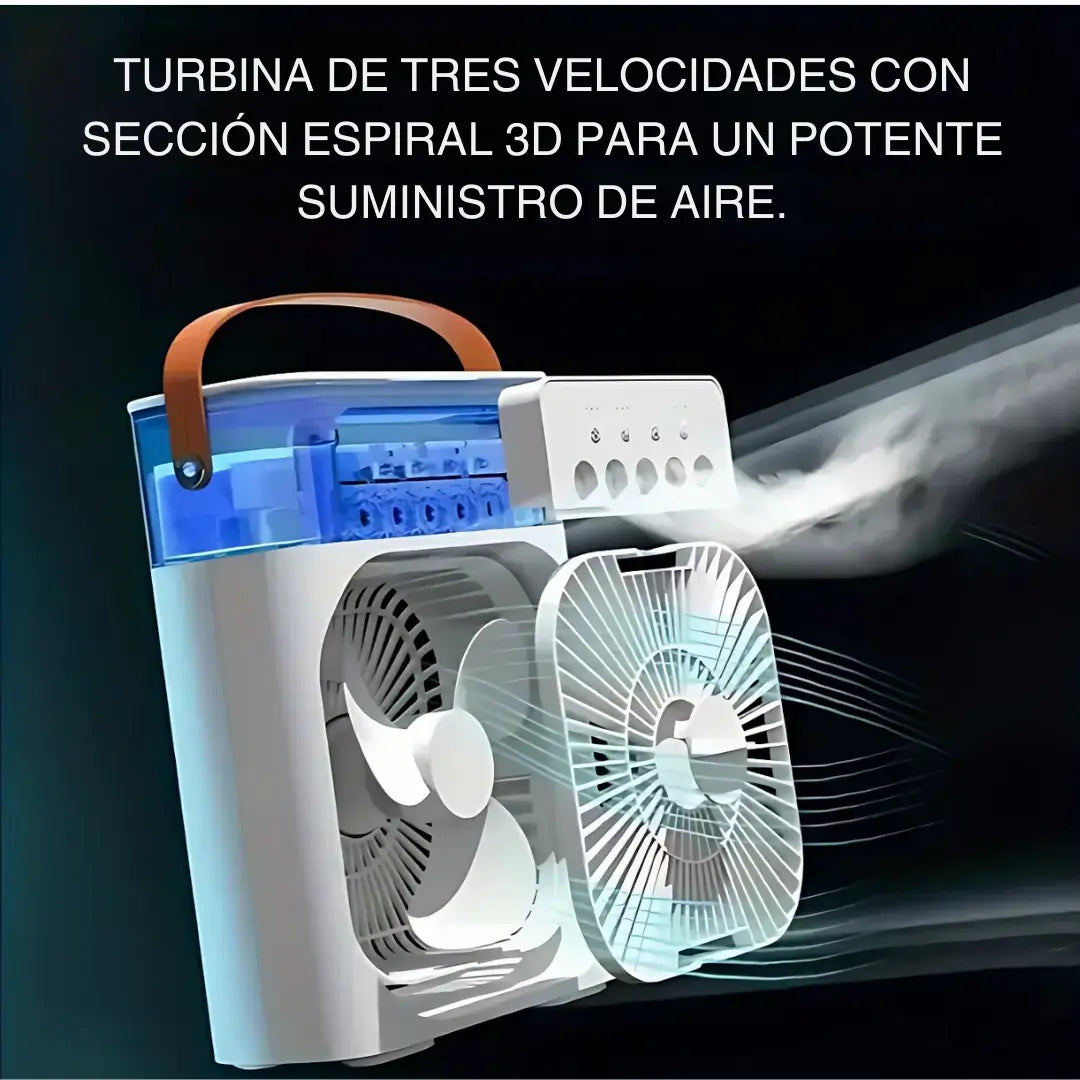 4 En 1-Ventilador CoolEase - Refrigeración Compacta