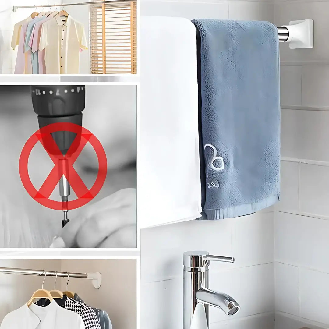 FlexiHome - Barra Extensible sin Taladro