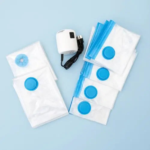 Pack x9 Espacio Extra - Reutilizables, Resistentes y Fáciles de Guardar