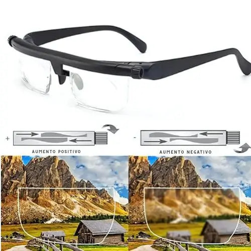 Visión Clara Siempre – Gafas Ajustables Para Toda Distancia