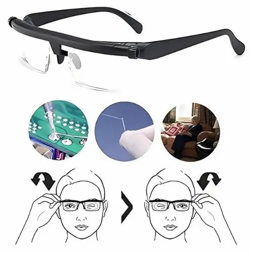 Visión Clara Siempre – Gafas Ajustables Para Toda Distancia