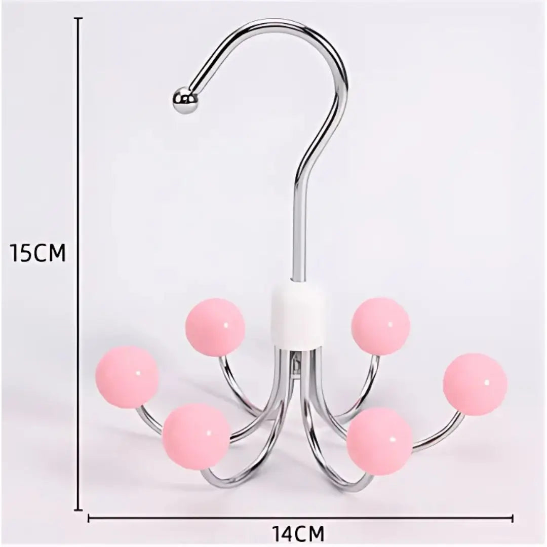 2x1 Gancho organizador multifuncional giratoria de 360°