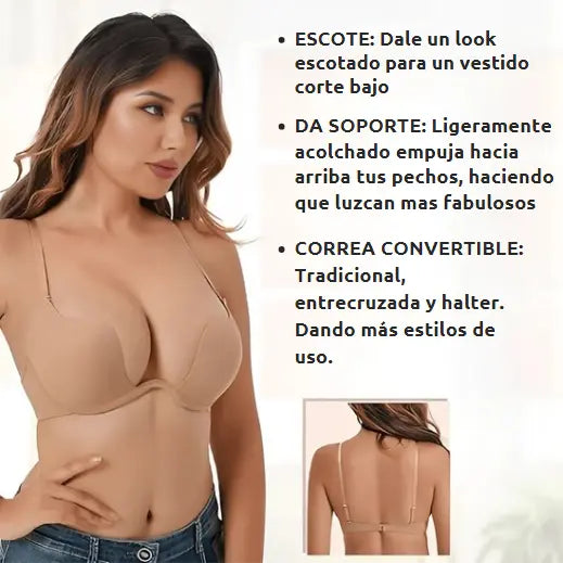 PUSH-UP BRA REALCE NATURAL