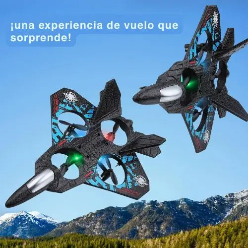 Jet Liviano a Control Remoto - Juega, Pilotea y Repite