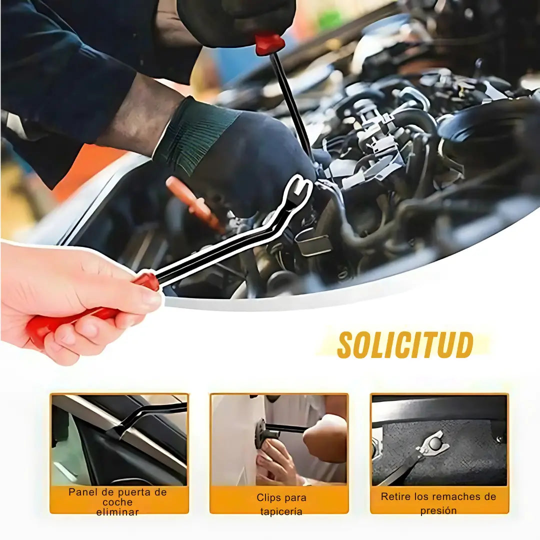 ReparaFácil - Kit de 100 Clips para Carrocería