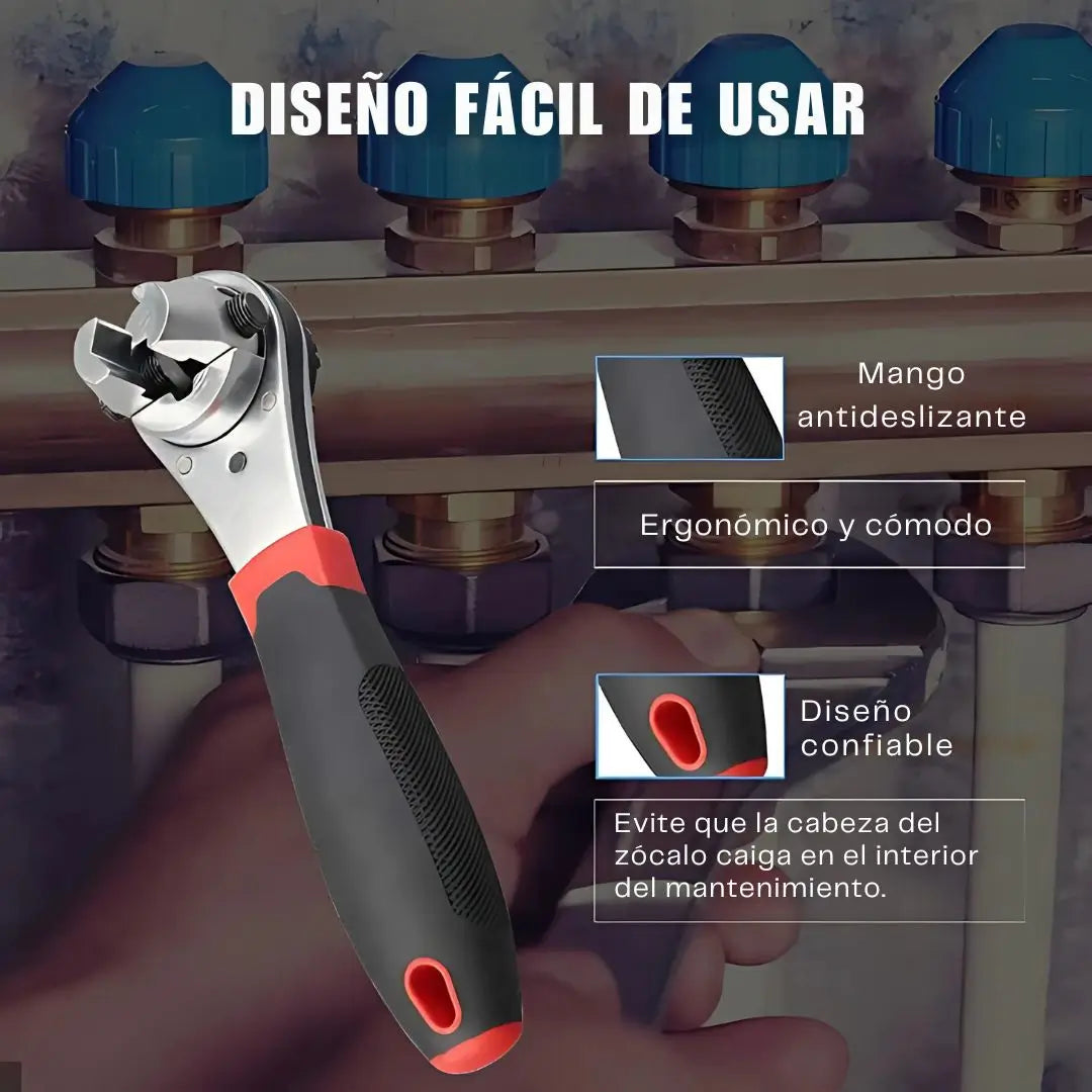 Llave ajustable multifunción 6-22 mm