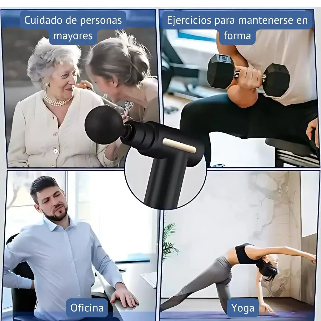 Masajeador 4 En 1 con Múltiples Velocidades