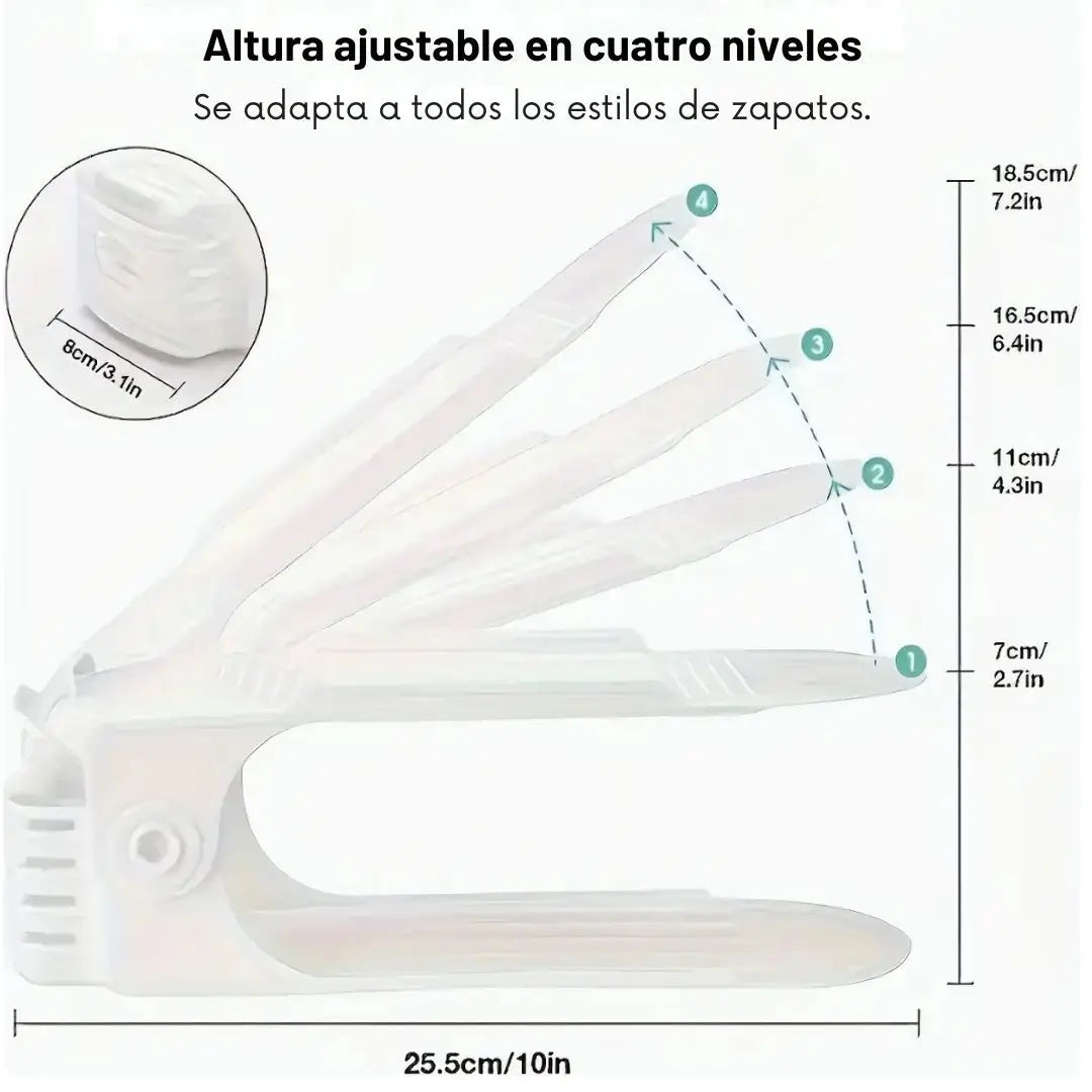 Organizador de zapatos - Doble Espacio Plus👠👞