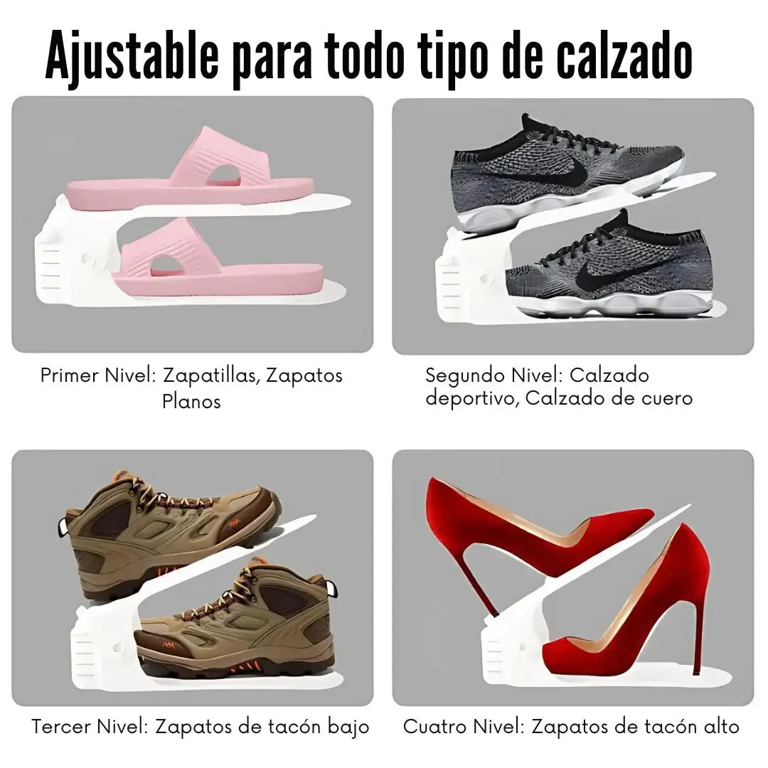 Organizador de zapatos - Doble Espacio Plus👠👞