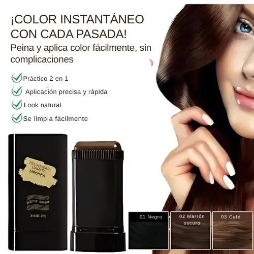 2X1 Peine ColorFix | Retoque para Raíces y Canas