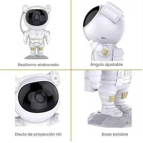 Nebulosa Decorativa Proyector Astronauta LED