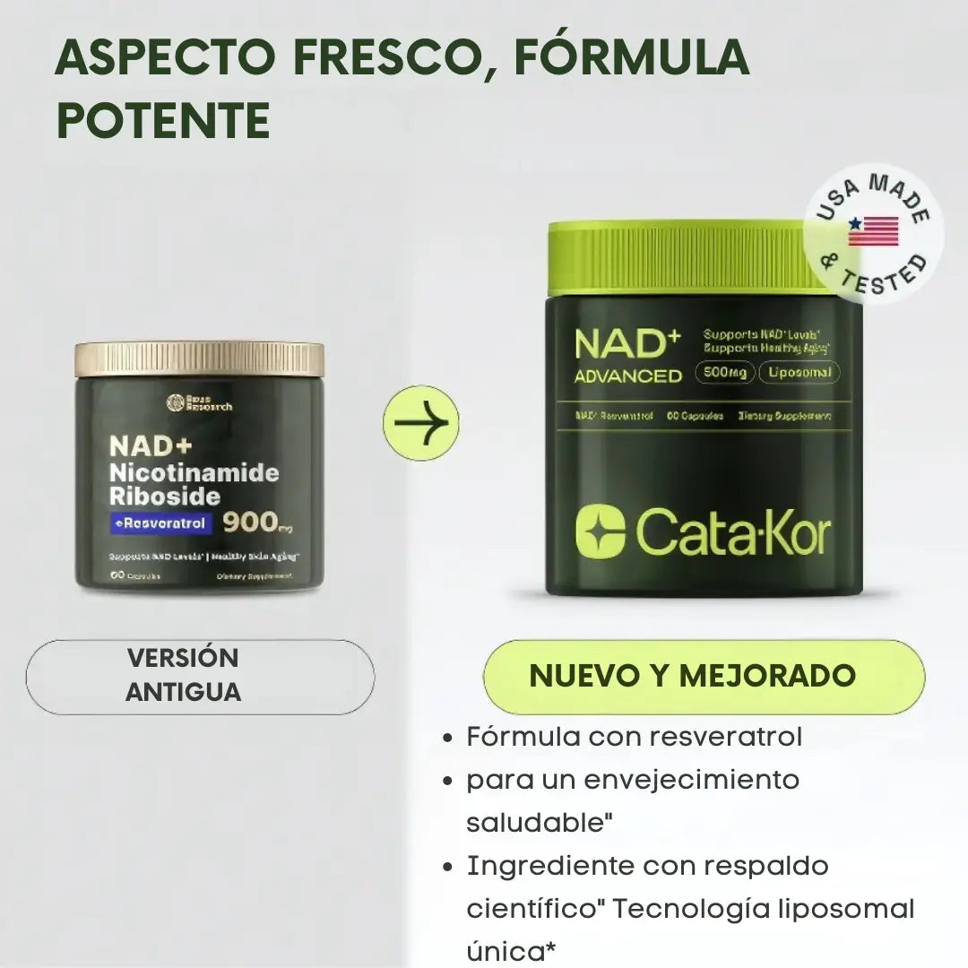 Suplemento NAD de Alta Pureza