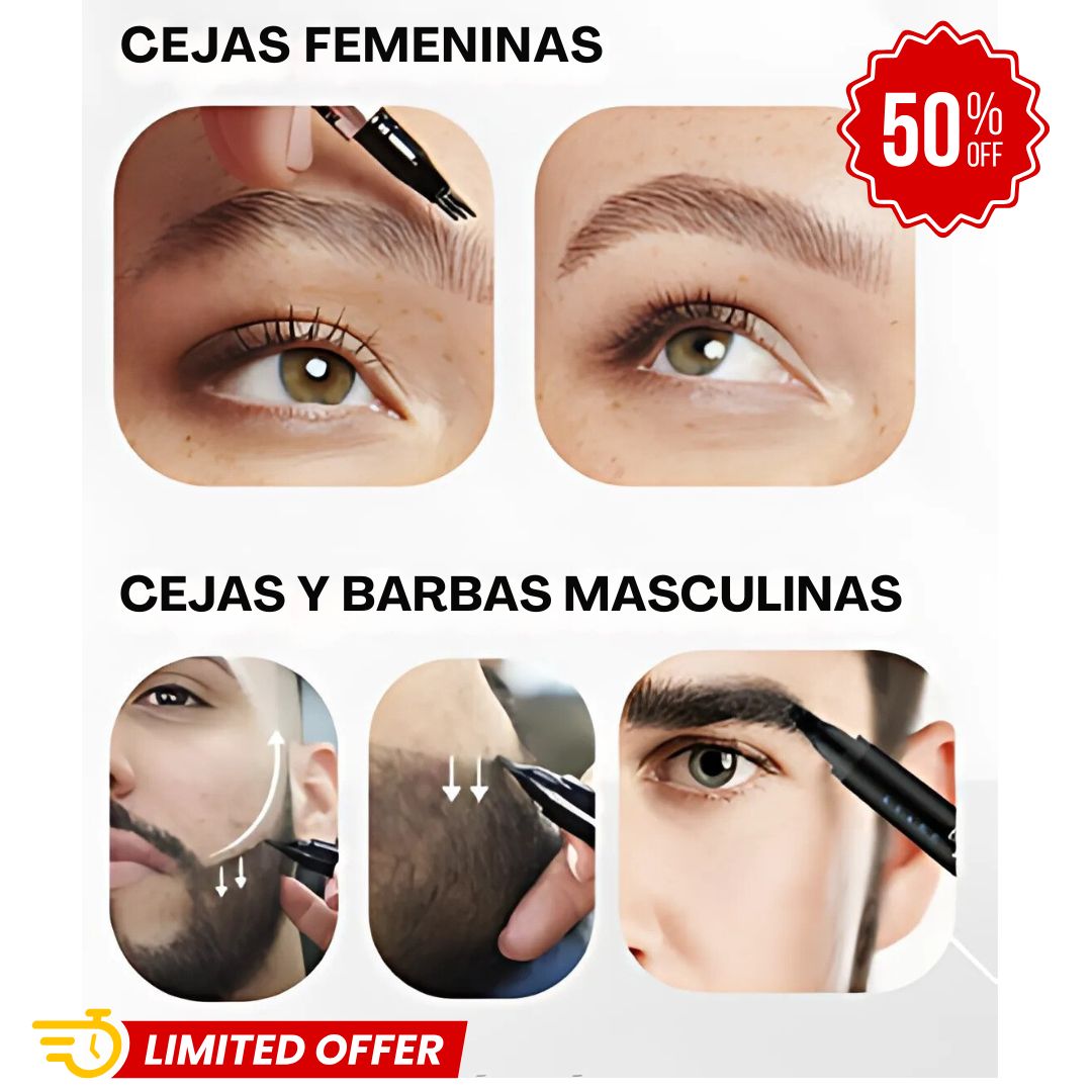 NaturalLook - Cejas y Barba Pro