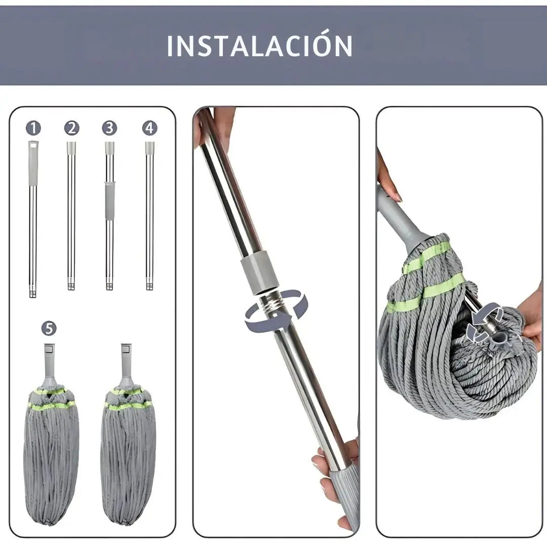 Trapero Manos Secas Pro – Limpia sin tocar la suciedad