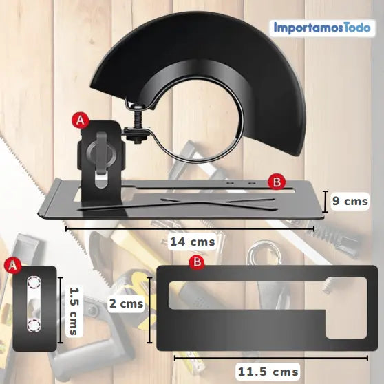 Base de Corte Pulidora + Manual de Carpintería