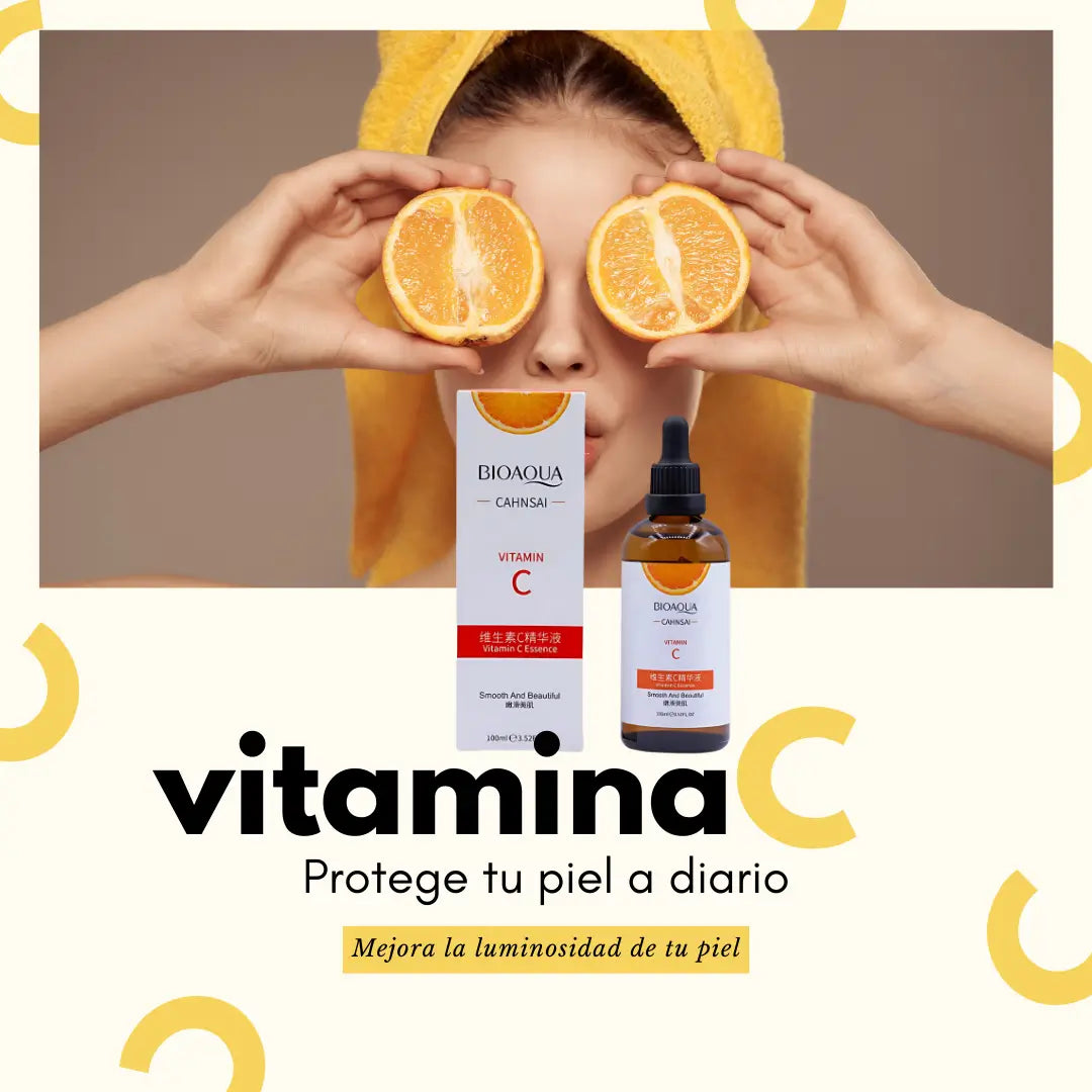 Suero de Vitamina C - Hidrata, Reduce Manchas y Unifica Tono de la Piel