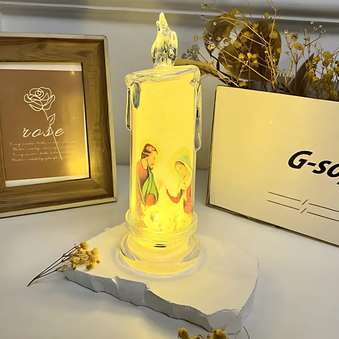 Luz Eterna - Velas de Oración LED sin Llama"