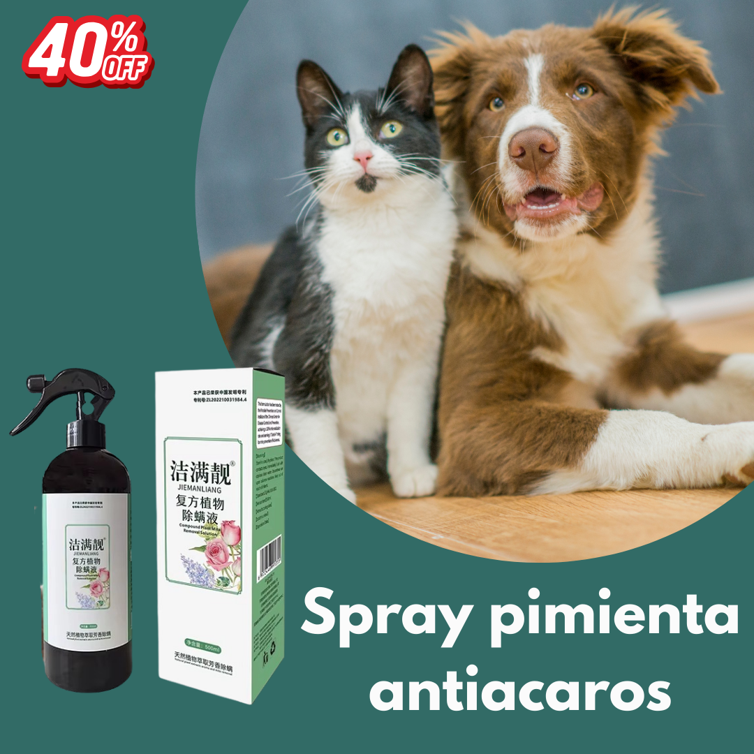 Spray de Pimienta Quita Acaros