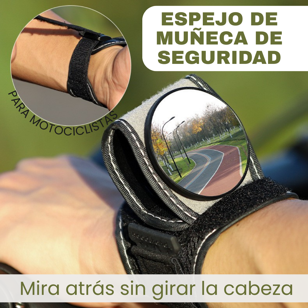 ESPEJO DE SEGURIDAD PARA MOTOCICLISTAS