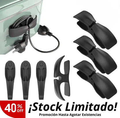 WrapMaster - Organizador de Cables - Paquete x 5 Unidades