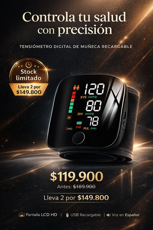 Tensiómetro Digital de Muñeca