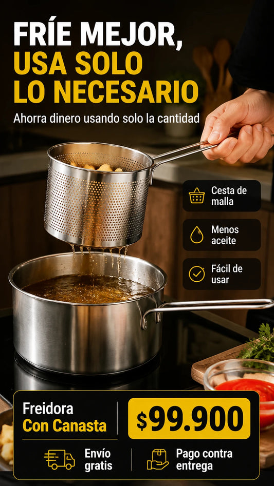 Freidora Con Canasta