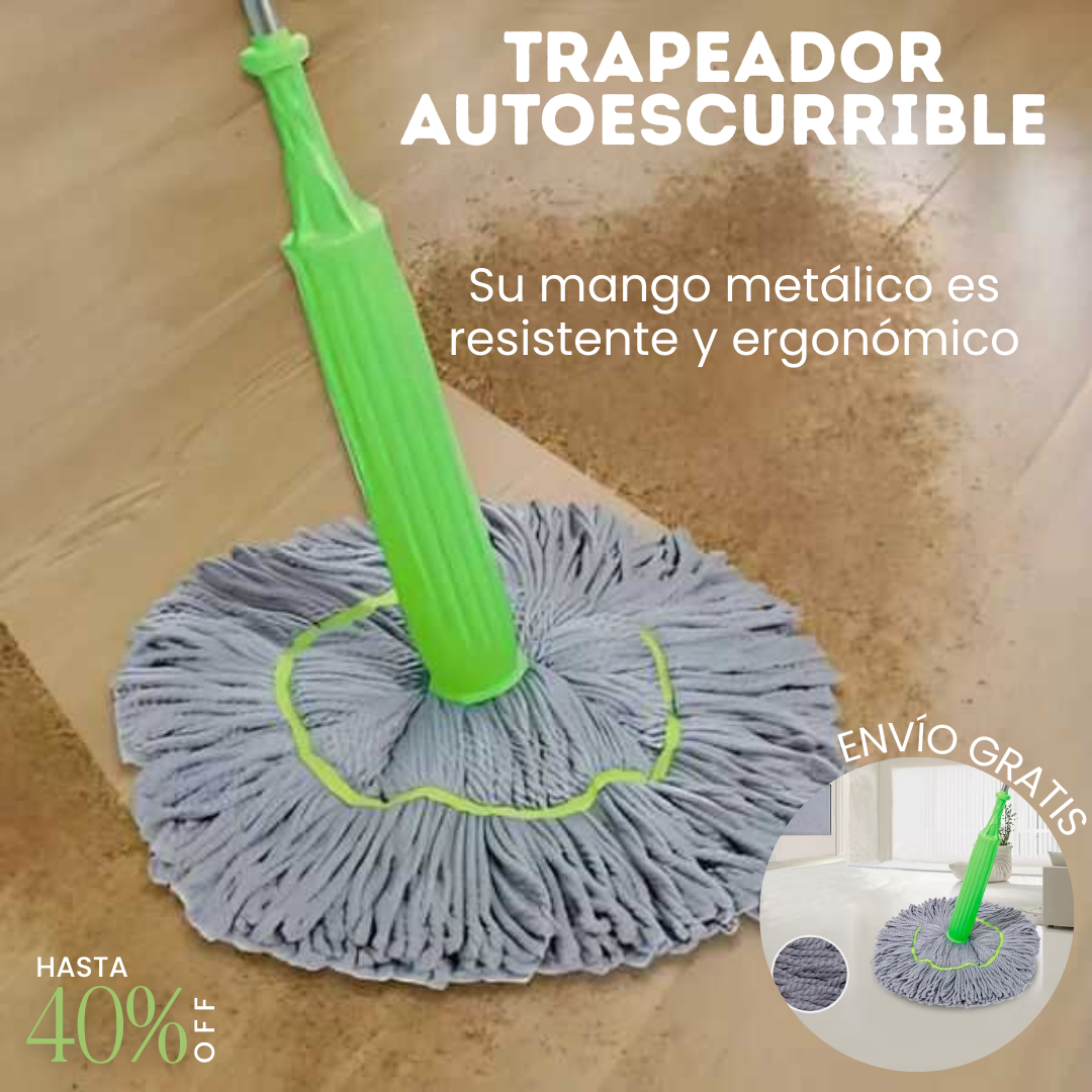 Producto Novedoso - Trapedor Autoescurrible