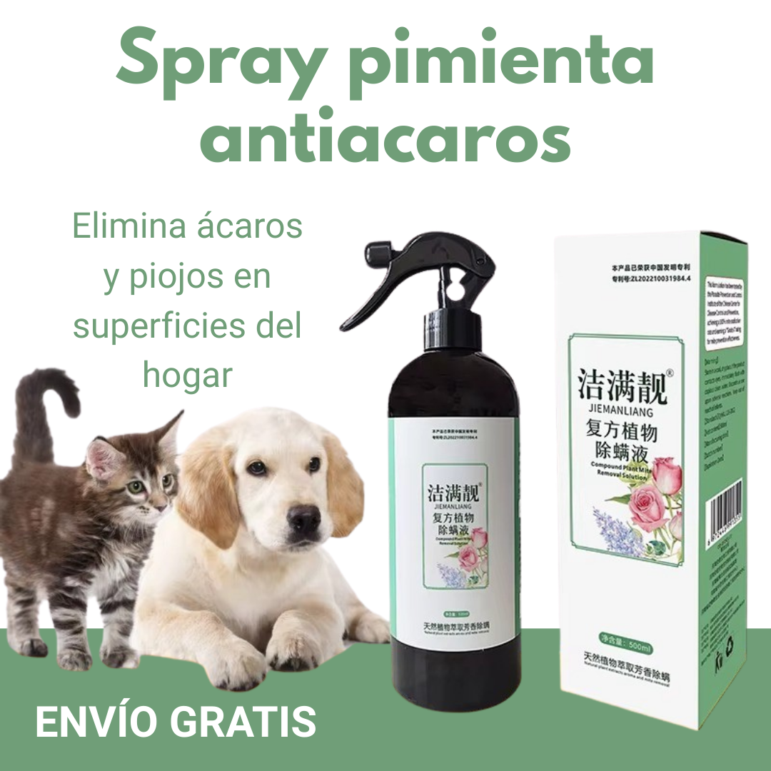 Spray de Pimienta Quita Acaros