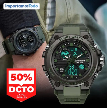 ShockDefender – Reloj Militar Todo Terreno