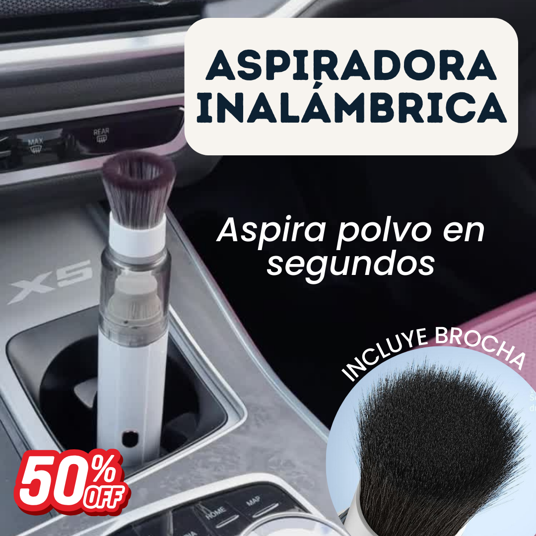Aspiradora de Mano Inalámbrica