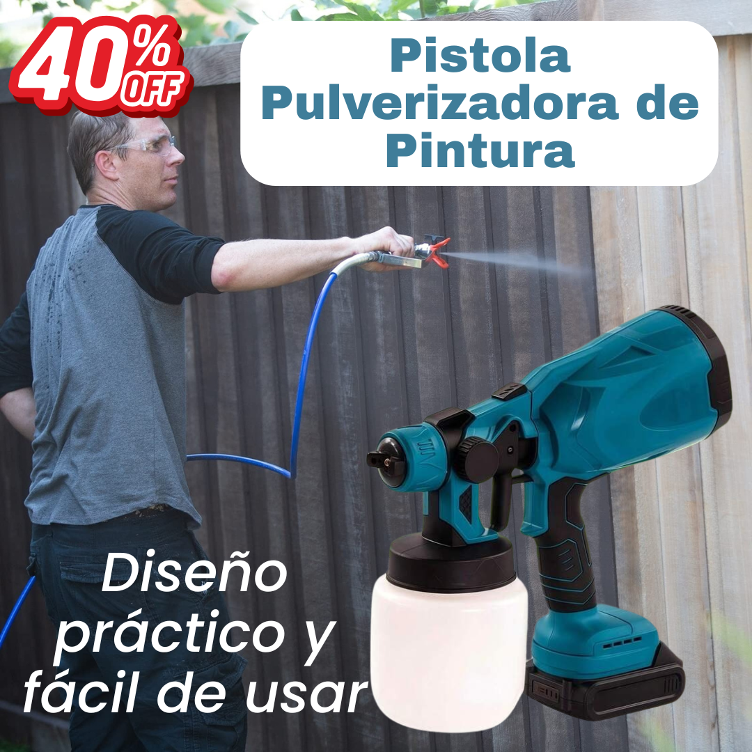 Pistola Pulverizadora de Pintura