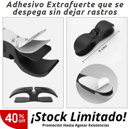 WrapMaster - Organizador de Cables - Paquete x 5 Unidades