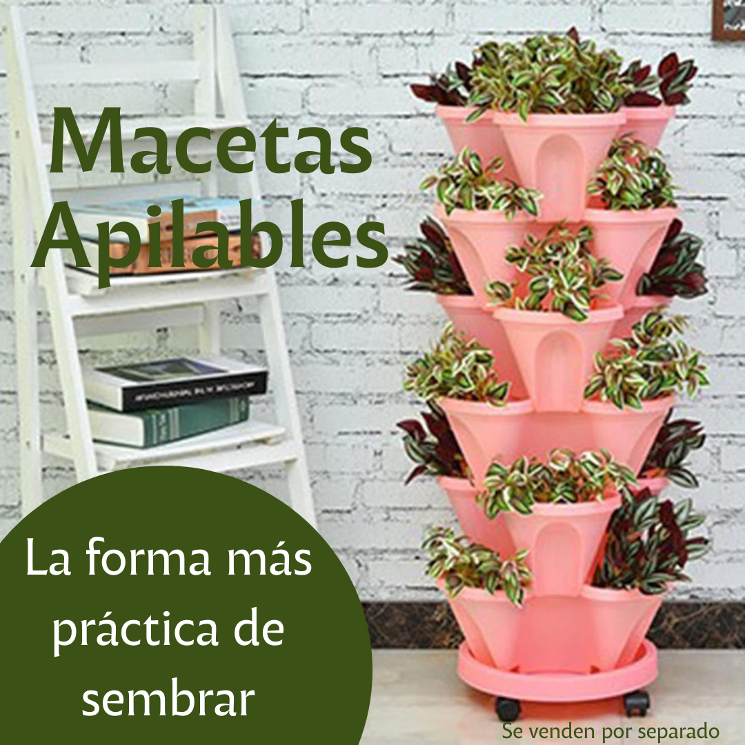 Especial del Festival de Plantas - Macetas apilables