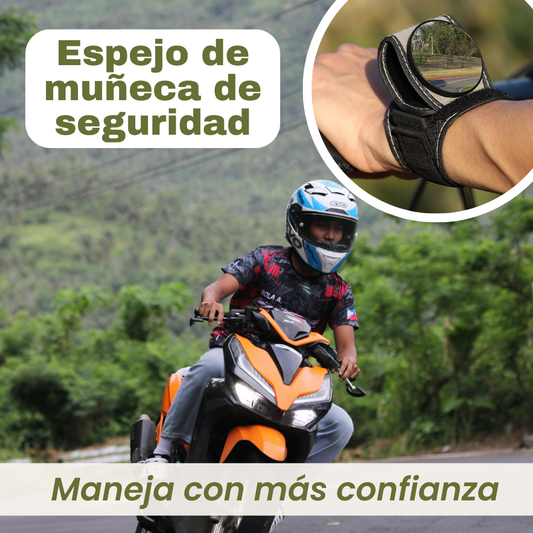 ESPEJO DE SEGURIDAD PARA MOTOCICLISTAS