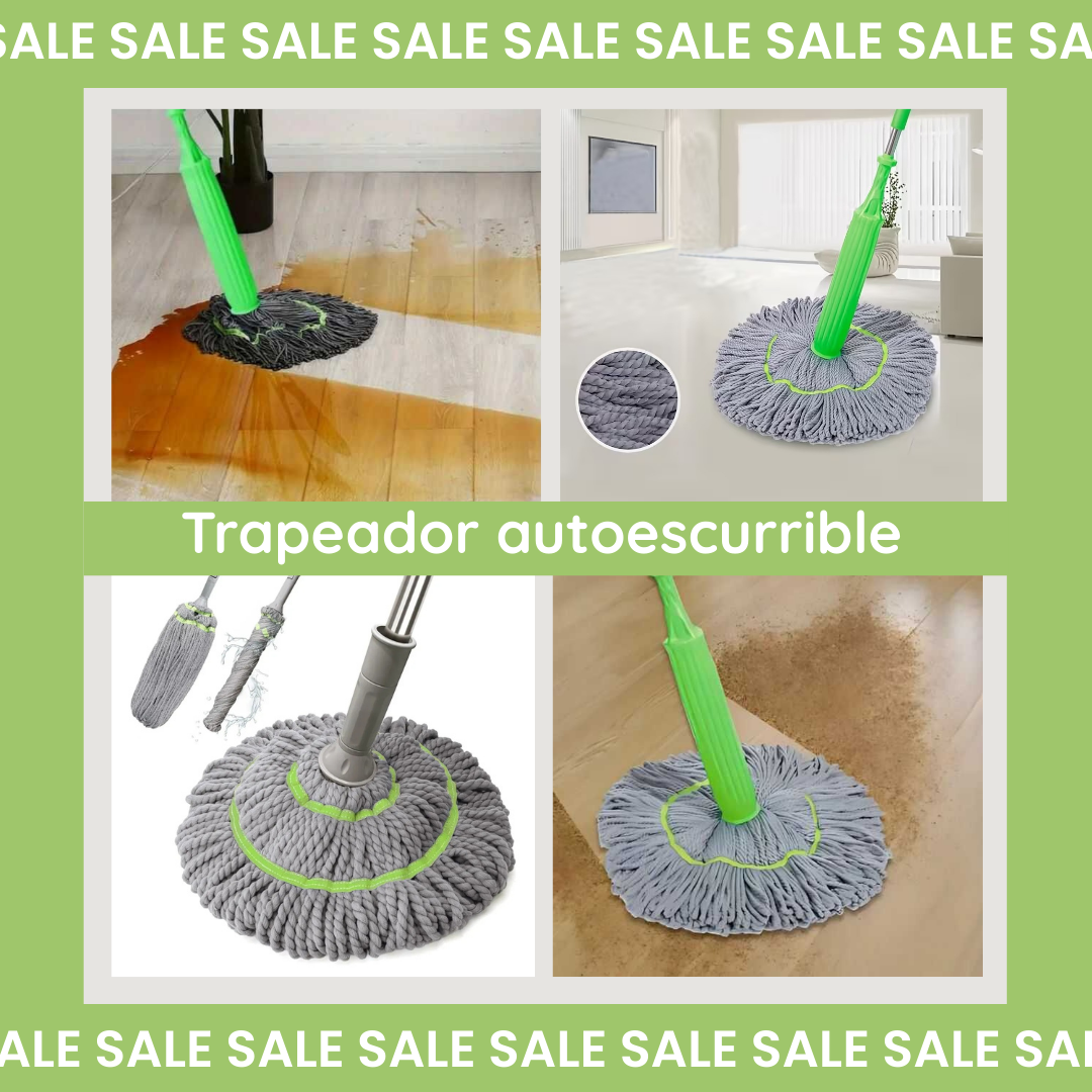 Producto Novedoso - Trapedor Autoescurrible