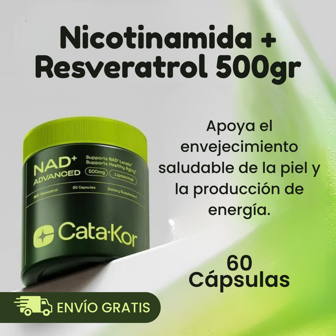 Nicotinamide + Resveratrol 60 Caps