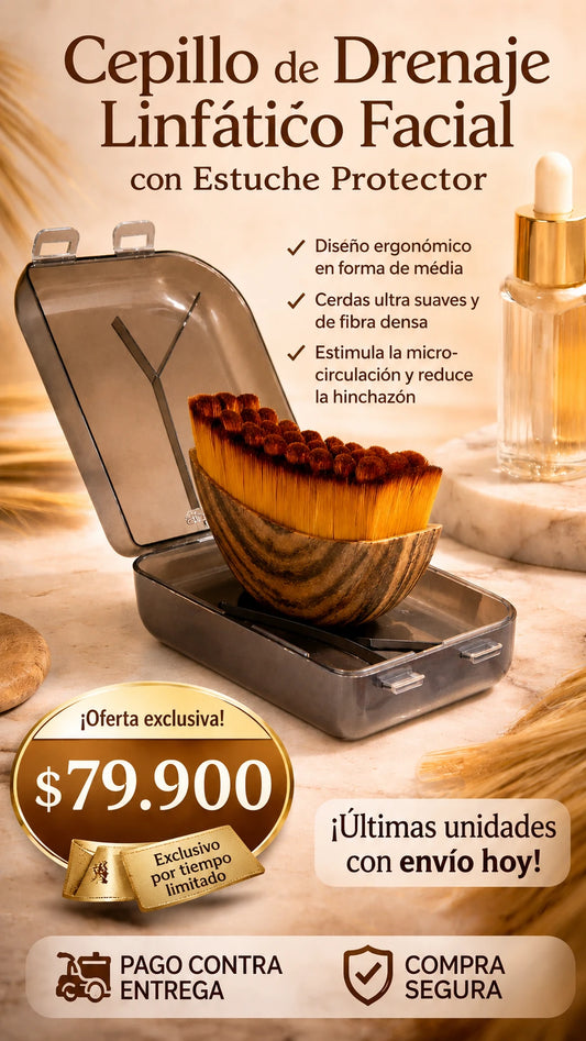 Cepillo Para Drenaje Linfático