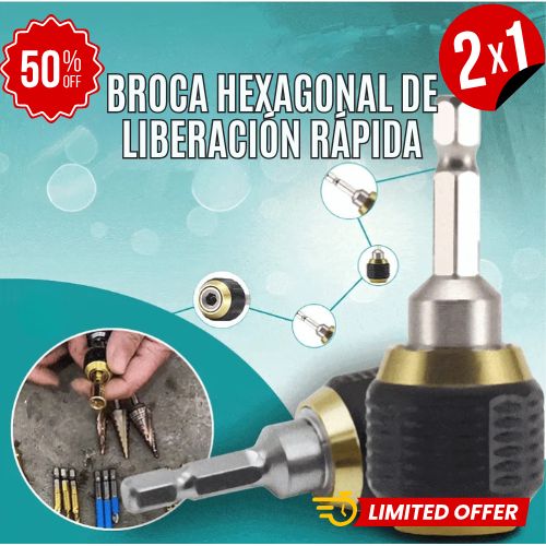 CambiaRápido  – 2X1 Acople Inteligente para Brocas