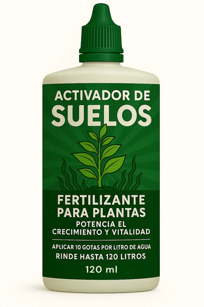 Activador de suelos -Fertilizante para plantas