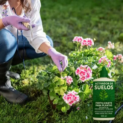 Activador de suelos -Fertilizante para plantas