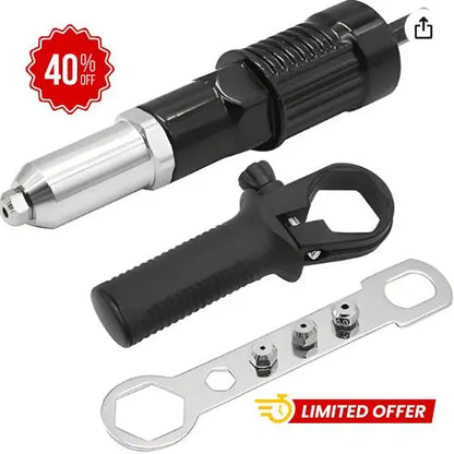 Remacha Fácil Adaptador Para Taladro