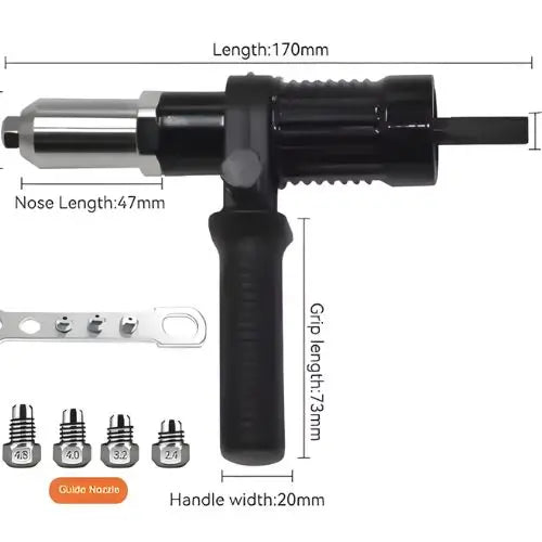 Remacha Fácil Adaptador Para Taladro