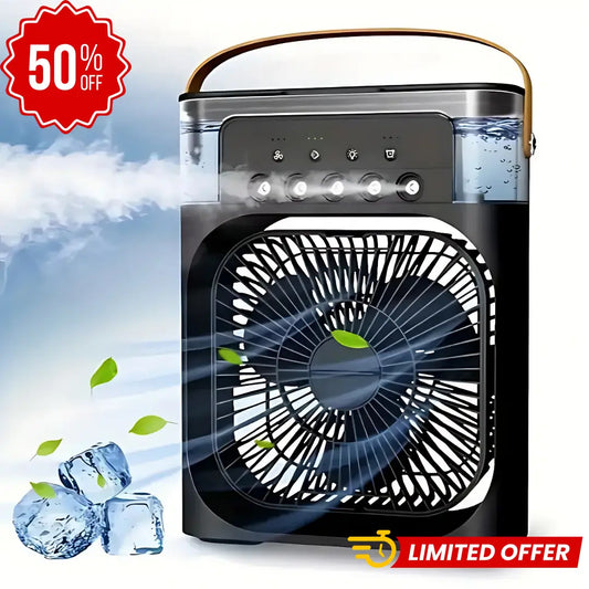 4 En 1-Ventilador CoolEase - Refrigeración Compacta