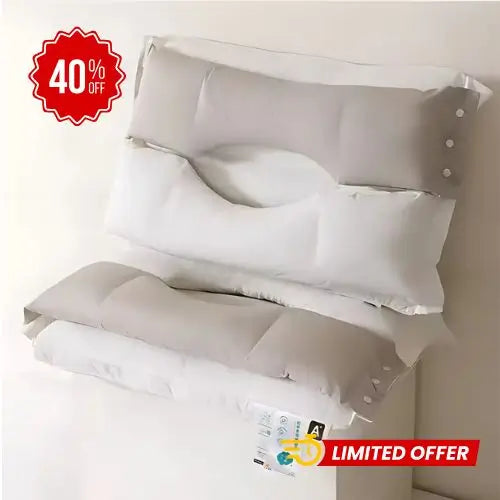 Almohada Ortopédica Confort Pleno - Diseño Especial y Transpirable
