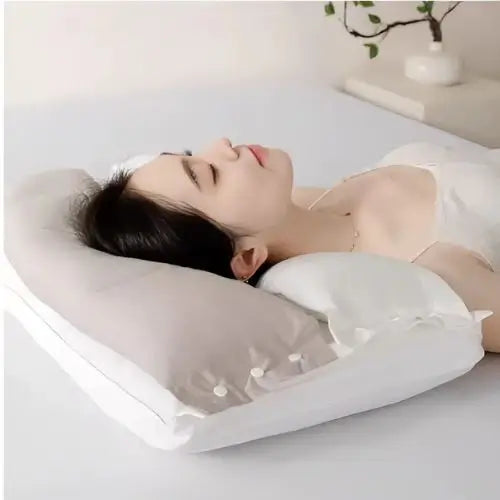 Almohada Ortopédica Confort Pleno - Diseño Especial y Transpirable
